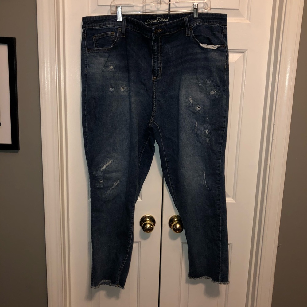 NWOT Universal Thread Boyfriend Crop Size 22